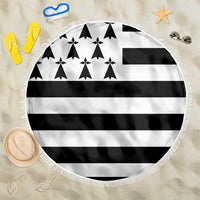 Brittany Flag Style Beach Blanket Kentoch Mervel Eget Bezan Saotret - Wonder Print Shop