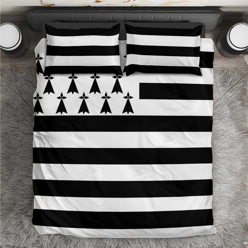 Brittany Flag Style Bedding Set Kentoch Mervel Eget Bezan Saotret - Wonder Print Shop