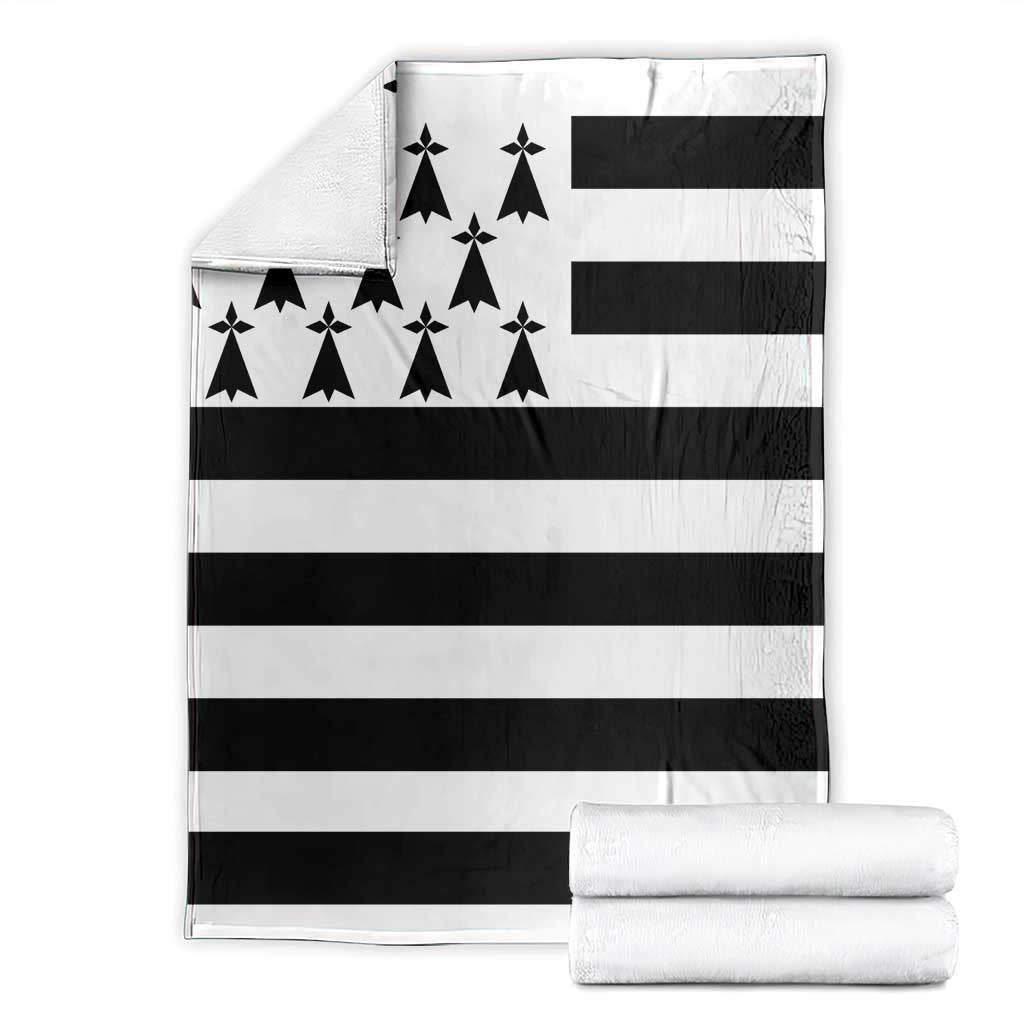 Brittany Flag Style Blanket Kentoch Mervel Eget Bezan Saotret - Wonder Print Shop