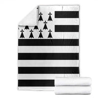 Brittany Flag Style Blanket Kentoch Mervel Eget Bezan Saotret - Wonder Print Shop