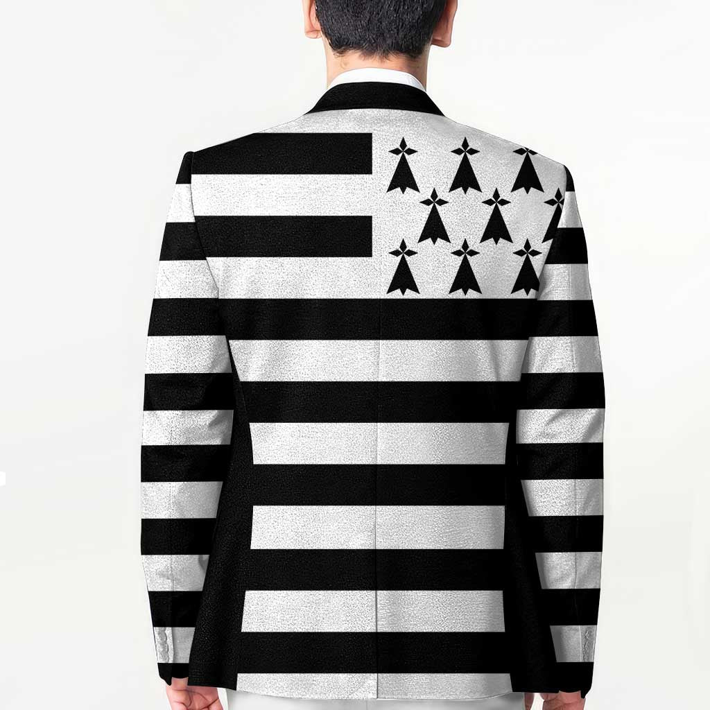 Brittany Flag Style Blazer Kentoch Mervel Eget Bezan Saotret - Wonder Print Shop