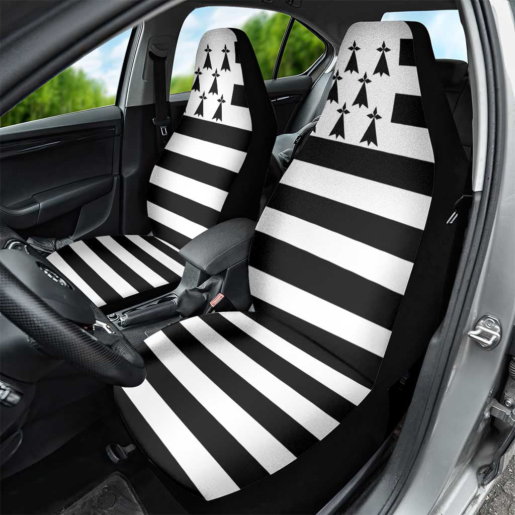 Brittany Flag Style Car Seat Cover Kentoch Mervel Eget Bezan Saotret - Wonder Print Shop