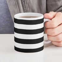Brittany Flag Style Ceramic Mug Kentoch Mervel Eget Bezan Saotret - Wonder Print Shop