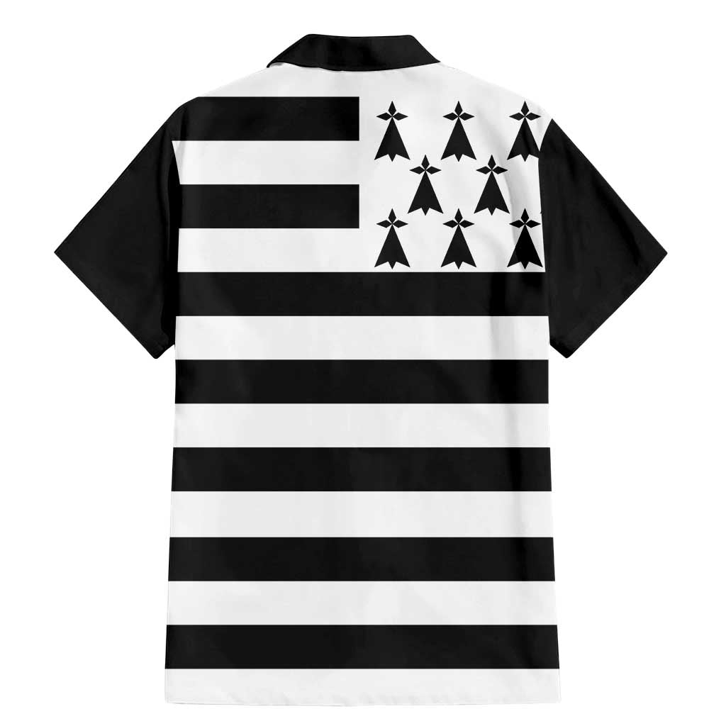 Brittany Flag Style Family Matching Mermaid Dress and Hawaiian Shirt Kentoch Mervel Eget Bezan Saotret - Wonder Print Shop