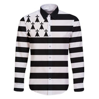Brittany Flag Style Family Matching Puletasi and Hawaiian Shirt Kentoch Mervel Eget Bezan Saotret - Wonder Print Shop
