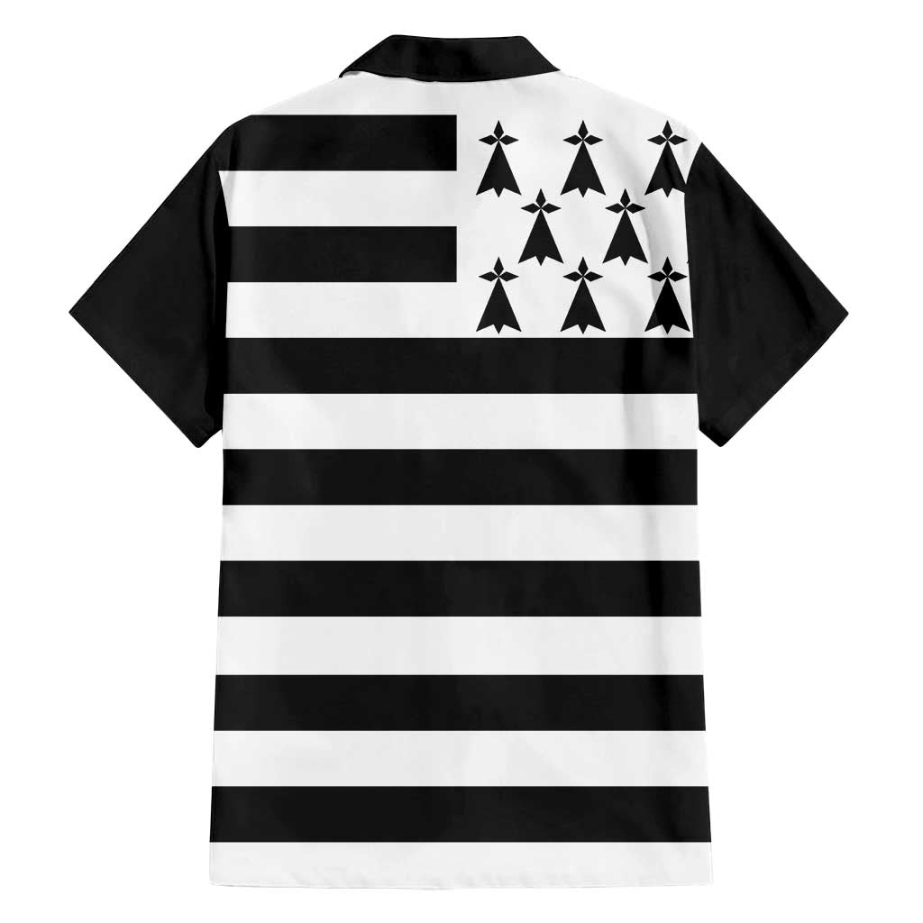 Brittany Flag Style Family Matching Summer Maxi Dress and Hawaiian Shirt Kentoch Mervel Eget Bezan Saotret - Wonder Print Shop