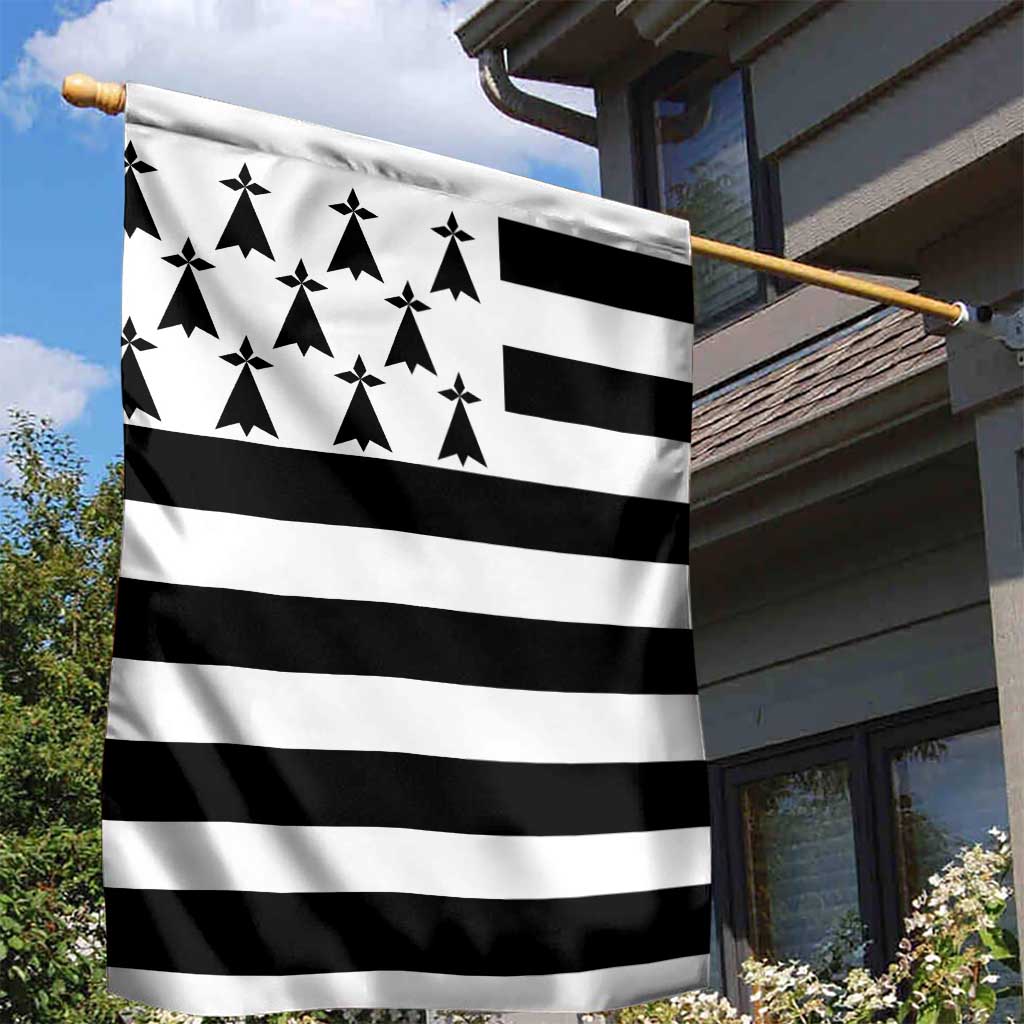 Brittany Flag Style Garden Flag Kentoch Mervel Eget Bezan Saotret - Wonder Print Shop