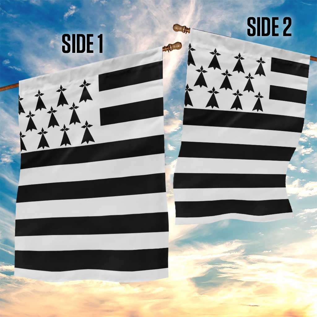 Brittany Flag Style Garden Flag Kentoch Mervel Eget Bezan Saotret - Wonder Print Shop