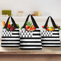 Brittany Flag Style Grocery Bag Kentoch Mervel Eget Bezan Saotret - Wonder Print Shop