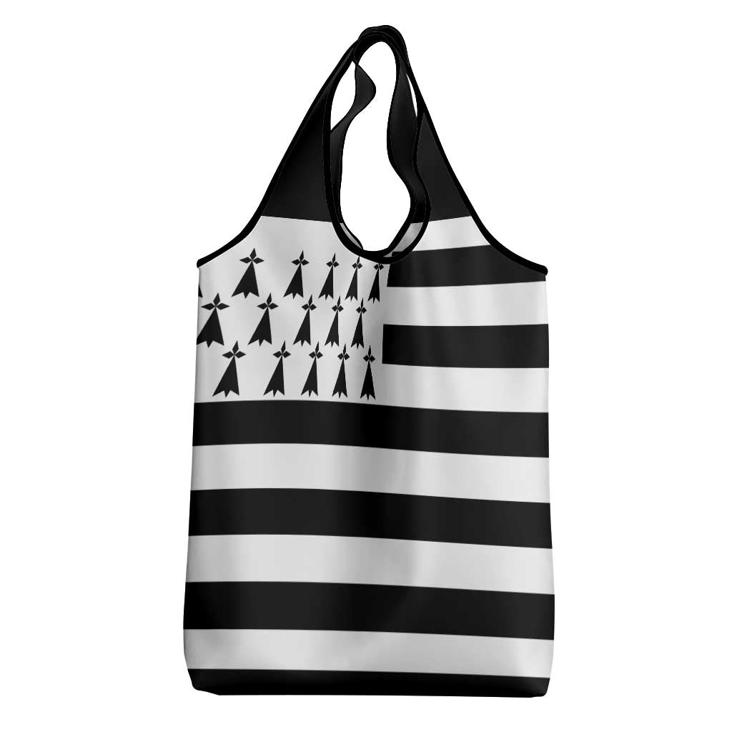 Brittany Flag Style Grocery Bag Kentoch Mervel Eget Bezan Saotret - Wonder Print Shop
