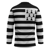 Brittany Flag Style Hockey Jersey Kentoch Mervel Eget Bezan Saotret - Wonder Print Shop