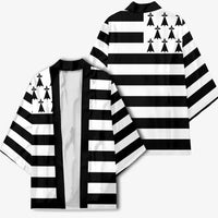 Brittany Flag Style Kimono Kentoch Mervel Eget Bezan Saotret - Wonder Print Shop