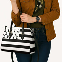 Brittany Flag Style Leather Bag Kentoch Mervel Eget Bezan Saotret - Wonder Print Shop