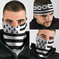 Brittany Flag Style Neck Gaiter Kentoch Mervel Eget Bezan Saotret - Wonder Print Shop