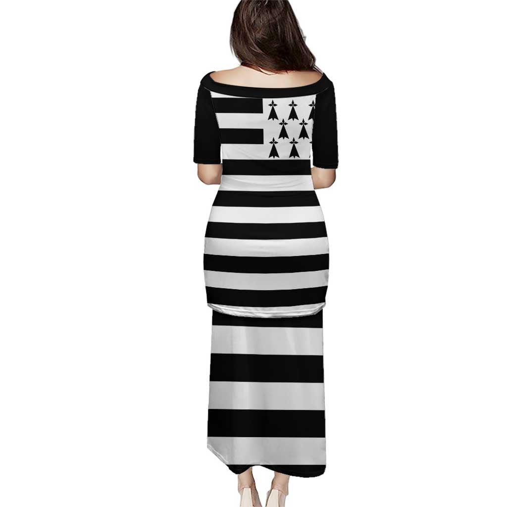 Brittany Flag Style Puletasi Kentoch Mervel Eget Bezan Saotret - Wonder Print Shop