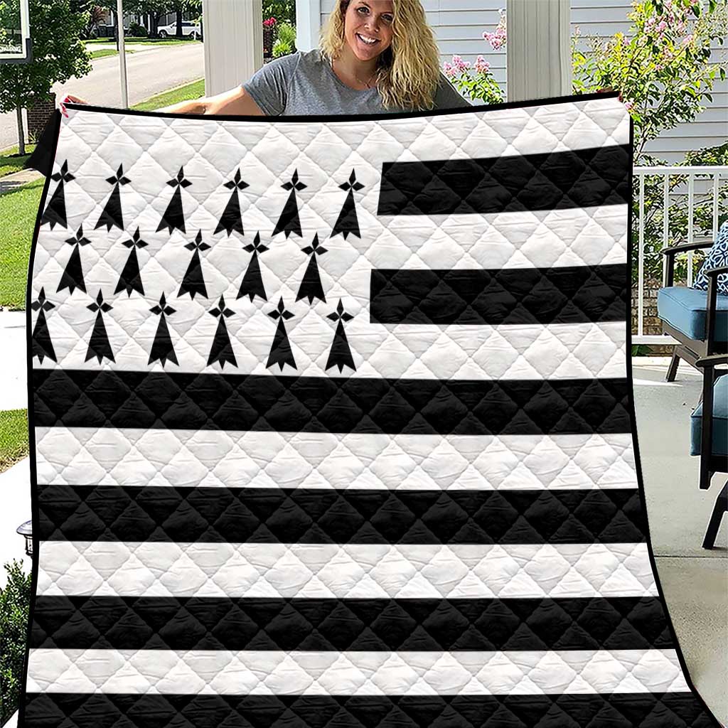 Brittany Flag Style Quilt Kentoch Mervel Eget Bezan Saotret - Wonder Print Shop