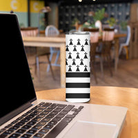Brittany Flag Style Skinny Tumbler Kentoch Mervel Eget Bezan Saotret - Wonder Print Shop
