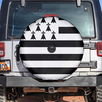 Brittany Flag Style Spare Tire Cover Kentoch Mervel Eget Bezan Saotret - Wonder Print Shop