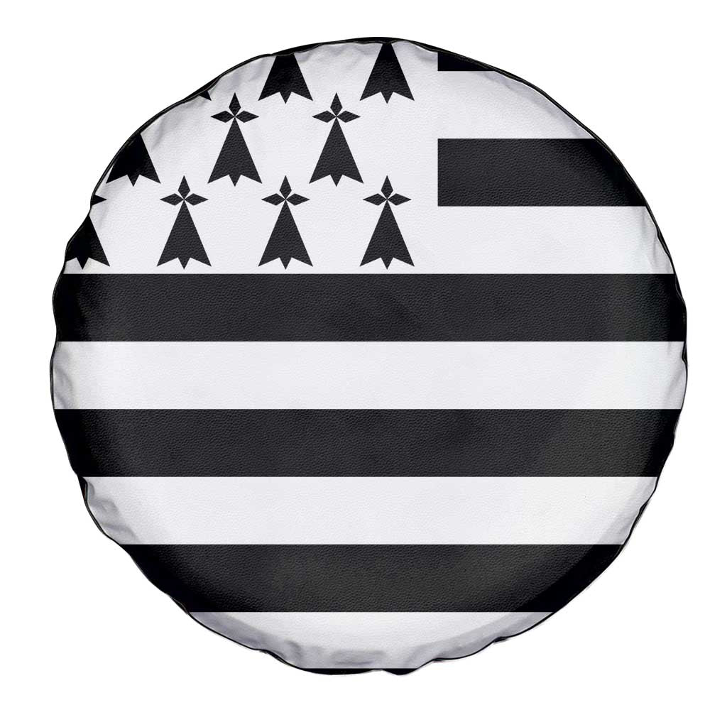 Brittany Flag Style Spare Tire Cover Kentoch Mervel Eget Bezan Saotret - Wonder Print Shop