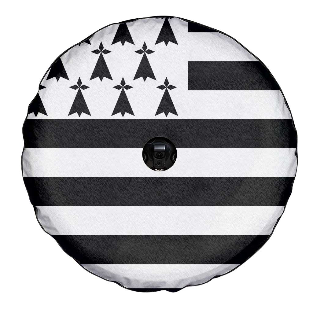 Brittany Flag Style Spare Tire Cover Kentoch Mervel Eget Bezan Saotret - Wonder Print Shop