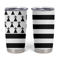 Brittany Flag Style Tumbler Cup Kentoch Mervel Eget Bezan Saotret - Wonder Print Shop
