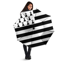 Brittany Flag Style Umbrella Kentoch Mervel Eget Bezan Saotret - Wonder Print Shop