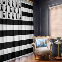 Brittany Flag Style Window Curtain Kentoch Mervel Eget Bezan Saotret - Wonder Print Shop