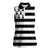 Brittany Flag Style Women Sleeveless Polo Shirt Kentoch Mervel Eget Bezan Saotret - Wonder Print Shop