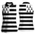 Brittany Flag Style Women Sleeveless Polo Shirt Kentoch Mervel Eget Bezan Saotret - Wonder Print Shop