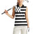 Brittany Flag Style Women Sleeveless Polo Shirt Kentoch Mervel Eget Bezan Saotret - Wonder Print Shop