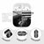 Brittany Ermine Celtic AirPods Case Black Celtic Triskels - Wonder Print Shop