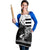 Brittany Ermine Celtic Apron Black Celtic Triskels - Wonder Print Shop