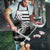 Brittany Ermine Celtic Apron Black Celtic Triskels - Wonder Print Shop