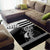 Brittany Ermine Celtic Area Rug Black Celtic Triskels - Wonder Print Shop