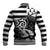 Brittany Ermine Celtic Baseball Jacket Black Celtic Triskels - Wonder Print Shop