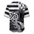 Brittany Ermine Celtic Baseball Jersey Black Celtic Triskels - Wonder Print Shop