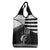 Brittany Ermine Celtic Grocery Bag Black Celtic Triskels - Wonder Print Shop