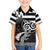 Brittany Ermine Celtic Hawaiian Shirt Black Celtic Triskels - Wonder Print Shop