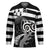 Brittany Ermine Celtic Hockey Jersey Black Celtic Triskels - Wonder Print Shop