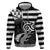Brittany Ermine Celtic Hoodie Black Celtic Triskels - Wonder Print Shop