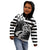 Brittany Ermine Celtic Kid Hoodie Black Celtic Triskels - Wonder Print Shop