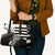 Brittany Ermine Celtic Leather Bag Black Celtic Triskels - Wonder Print Shop