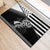 Brittany Ermine Celtic Rubber Doormat Black Celtic Triskels - Wonder Print Shop