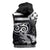 Brittany Ermine Celtic Sleeveless Hoodie Black Celtic Triskels - Wonder Print Shop