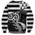 Brittany Ermine Celtic Sweatshirt Black Celtic Triskels - Wonder Print Shop