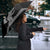 Brittany Ermine Celtic Umbrella Black Celtic Triskels - Wonder Print Shop