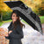 Brittany Ermine Celtic Umbrella Black Celtic Triskels - Wonder Print Shop