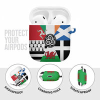 Celtic Nations Flag AirPods Case Six Celtic Countries Heritage - Wonder Print Shop
