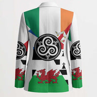 Celtic Nations Flag Blazer Six Celtic Countries Heritage - Wonder Print Shop