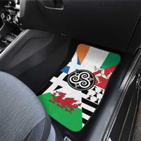 Celtic Nations Flag Car Mats Six Celtic Countries Heritage - Wonder Print Shop
